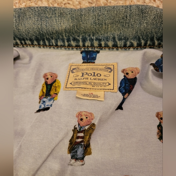 Polo Ralph Lauren Women's Bear Denim Jacket - Picture 4 of 10